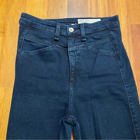 Rag & Bone Super High-Rise Skinny Jeans, Size 28, in Outerbanks - Picture 3 of 12